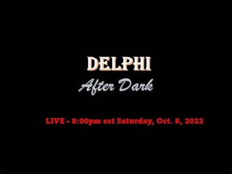 Delphi after dark - It is a group for discussions about the Delphi murders, and as long as you aren't blaming family members, you may discuss persons of... Delphi After Dark Facebook 